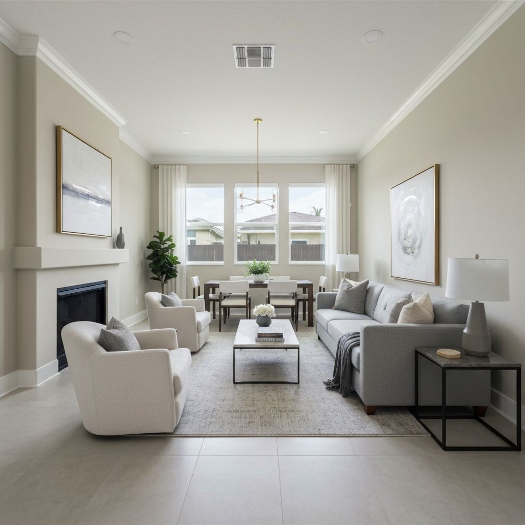 Interior painting project in Cape Coral