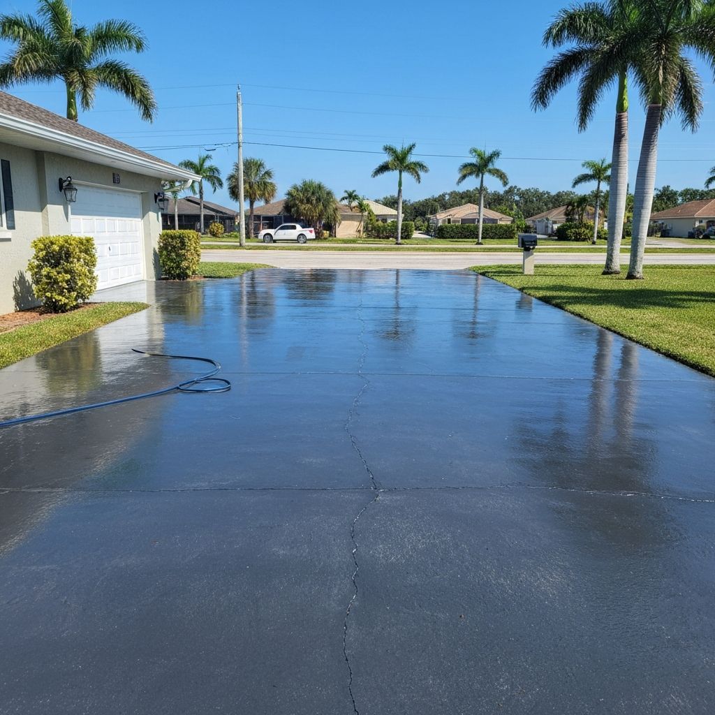 Pressure washing service in Cape Coral